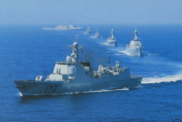 Armada kapal perang China