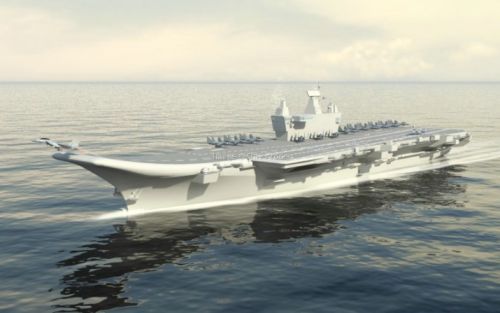 Kapal induk INS Vikramaditya Angkatan Laut India