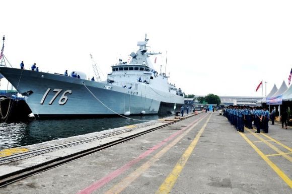 Dua Kapal Perang Malaysia Tiba di Tanjung Priok Dua Kapal Perang Malaysia Tiba di Tanjung Priok
