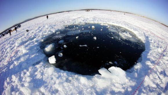 Meteor jatuh di Rusia Meteor jatuh di Rusia