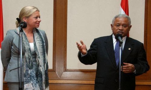 Menhan RI dan Menhan Belanda