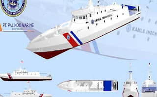 Kapal patroli Bakorkamla Indonesia