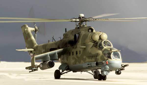 MI-24 helikopter rusia