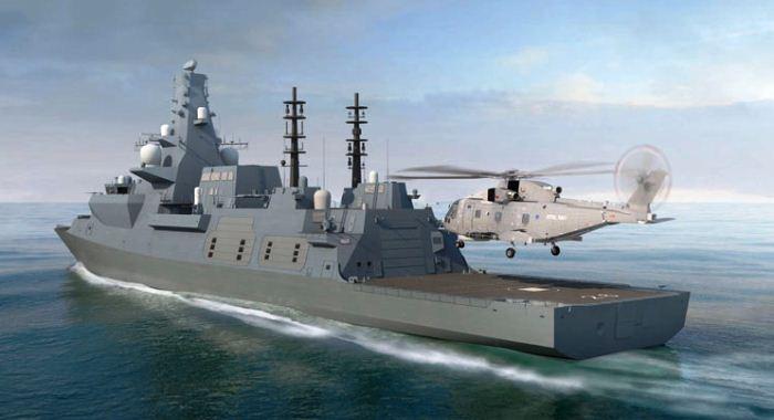 Ilustrasi future frigate Australia Future frigate Australia