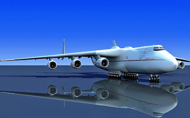 Antonov AN-225 pesawat kargo terbesar di dunia