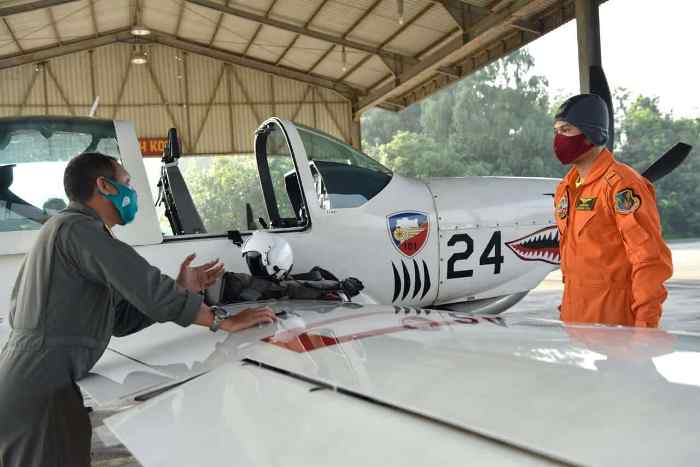 Latihan terbang TNI AU Latihan terbang TNI AU