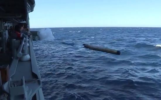 Penembakan torpedo MU90 Australia Penembakan torpedo MU90 Australia