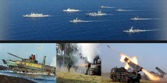 Armada tempur TNI AL
