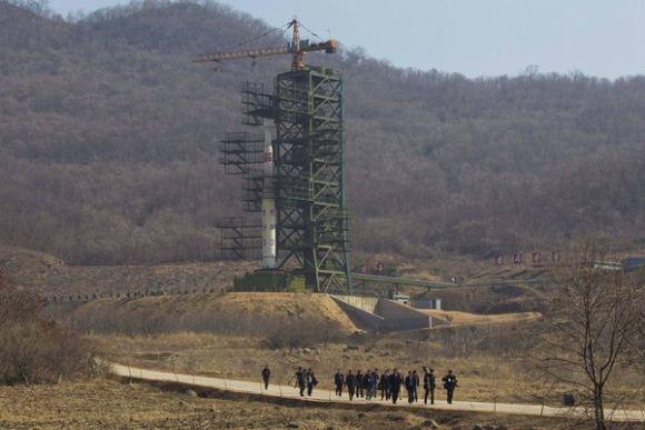 Roket Korea Utara Fasilitas pelincuran roket Korea Utara
