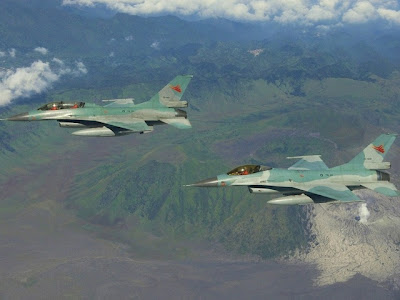 F-16 Indonesia latihan tempur
