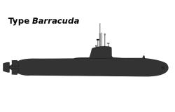 Kapal selam kelas Barracuda Perancis Kapal selam kelas Barracuda Perancis