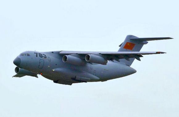Y-20 saat Airshow China 2014