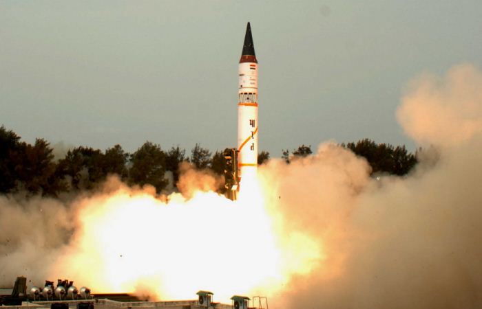 Rudal balistik Agni-V India Rudal balistik Agni-V India