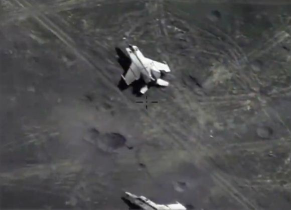 Misi pengeboman Su-24 Fencer Misi pengeboman Su-24 Fencer