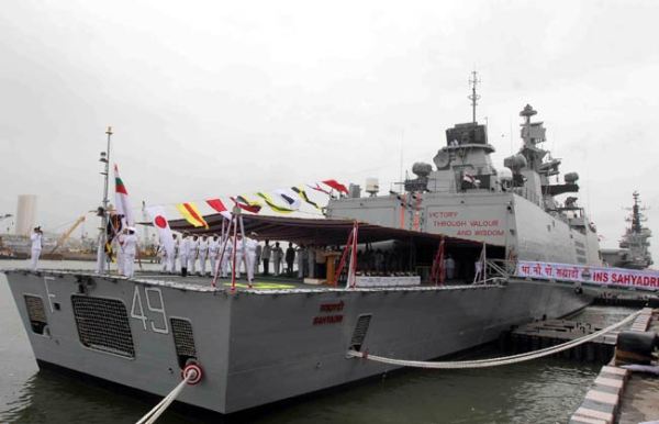 INS Sahyadri Kapal frigat siluman India