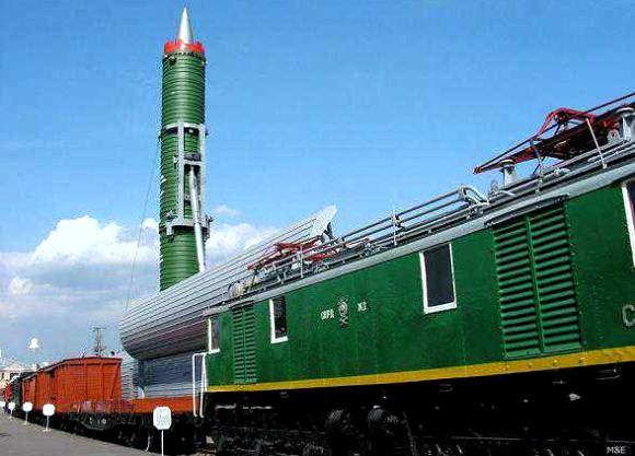 Kereta api rudal ICBM RT-23 (SS-24 Scalpel) Kereta api rudal ICBM RT-23 (SS-24 Scalpel)