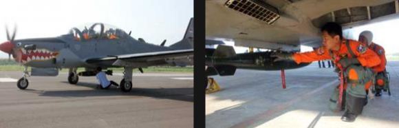 Pemboman Super Tucano