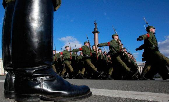 Sepatu bot tentara Rusia Sepatu bot tentara Rusia