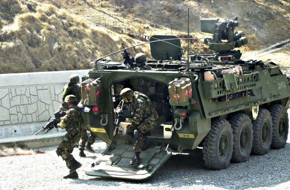 Stryker Kendaraan Tempur Angkatan Darat AS