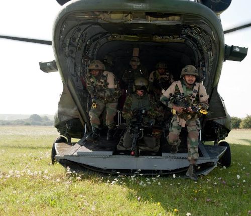 Latihan tentara India Ajeya Warrior Exercise Latihan tentara India Ajeya Warrior Exercise