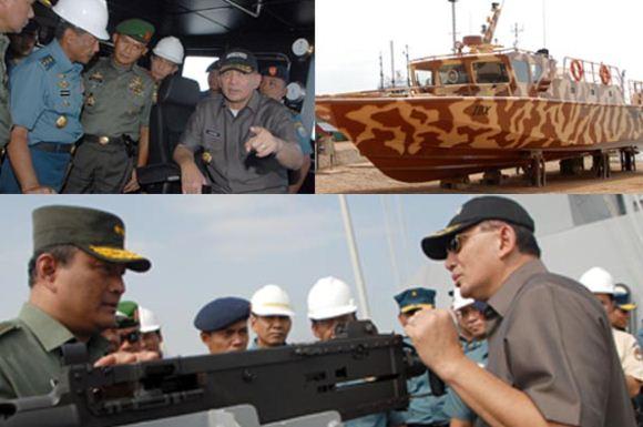 Wamenhan Tinjau Kesiapan KRI Beladau-643 Wamenhan Tinjau Kesiapan KRI Beladau-643