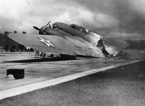 B-17 hancur B-17 hancur