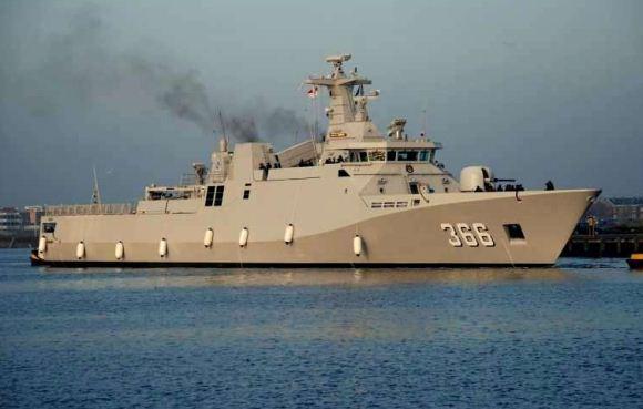 KRI Sultan Hasanuddin-366 KRI Sultan Hasanuddin-366 tiba di Koarmatim