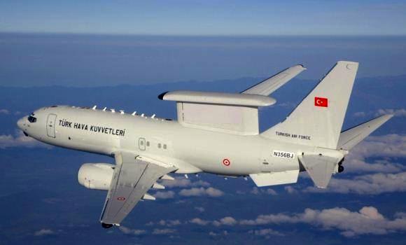 Pesawat AWACS Boeing 737-700 Turki Pesawat AWACS Boeing 737-700 Turki