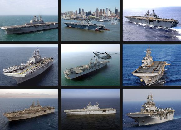 9 kapal serbu amfibi Angkatan Laut AS