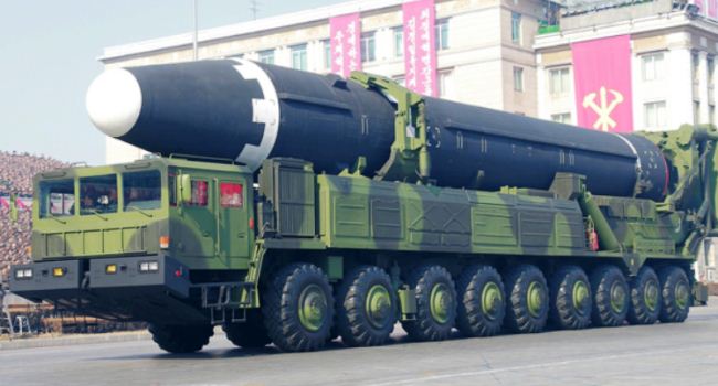Rudal Hwasong-15 Rudal Hwasong-15