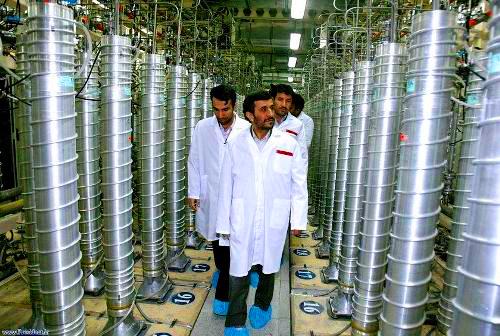 Sentrifugal fasilitas nuklir Iran Ahmadinejad