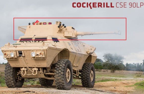 Turet 90mm CMI Turet 90mm CMI