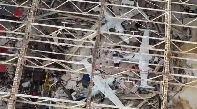 Pangkalan Udara Tyndall rusak akibat badai Pangkalan Udara Tyndall rusak akibat badai
