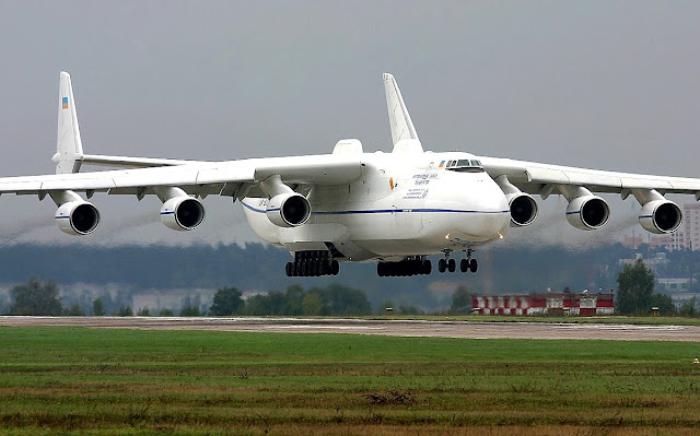 Antonov AN-225 pesawat kargo terbesar di dunia