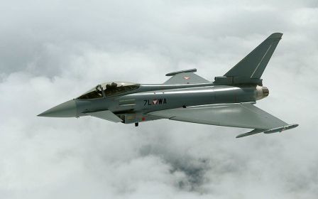 Eurofighter Typhoon Pesawat tempur buatan Jerman Inggris Italia Spanyol