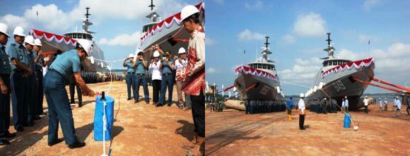 Peresmian KRI Pari-849 dan KRI Sembilang-850 Peresmian KRI Pari-849 dan KRI Sembilang-850