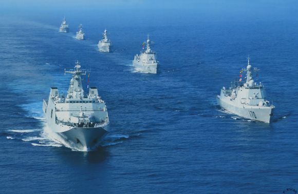 Armada kapal perang China