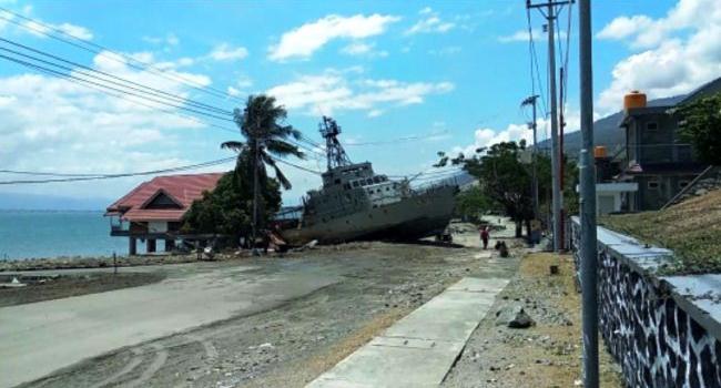 KAL Andau terseret Tsunami KAL Andau terseret Tsunami