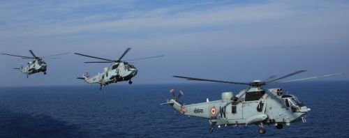 Helikopter Marinir Angkatan Laut India