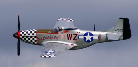 P-51 Mustang Pesawat petarung jarak jauh terbaik perang dunia II