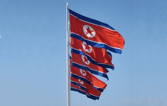 Bendera Korea Utara
