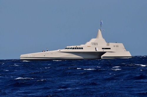 Trimaran anti radar Indonesia KRI Klewang