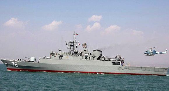 Jamaran Jamaran, kapal perusak buatan Iran