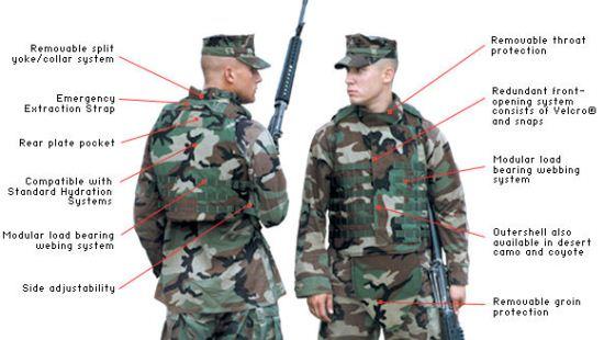 Hard body armor Hard body armor