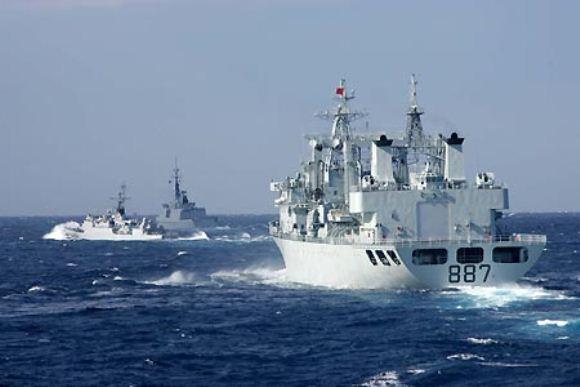 Latihan bersama Angkatan Laut China dan Perancis Latihan bersama Angkatan Laut China dan Perancis