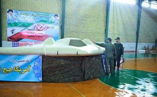 UAV RQ-170 AS ditampilkan Iran UAV RQ-170 AS ditampilkan Iran
