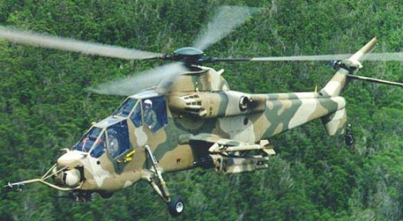 Rooivalk Helikopter Serang Afrika Selatan